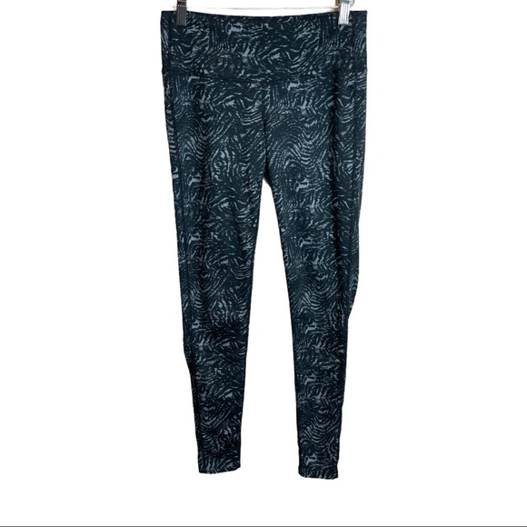 Athleta Zebra Chaturanga Leggings Flint Gray Sz S - Picture 3 of 8